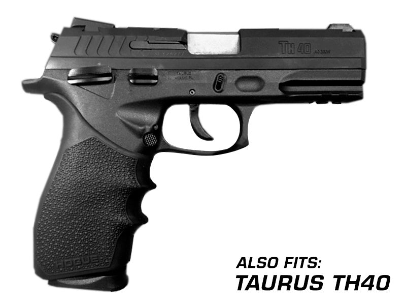Hogue HandAll Beavertail Grip Sleeve Glock 17, G17 MOS, G17L, G22, G35, G35 MOS, G34, G34 MOS, G31, G37 Gen 3-4 Black