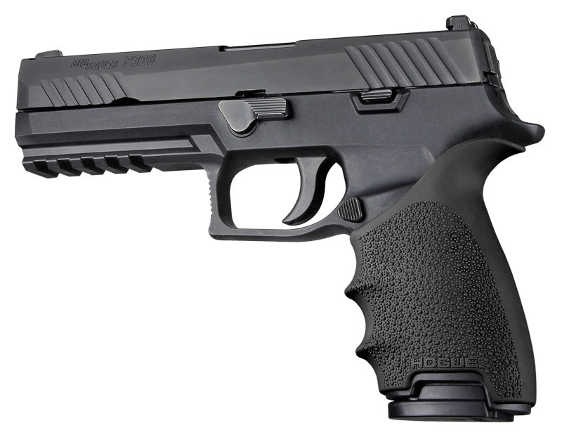 Hogue HandAll Beavertail Grip Sleeve Sig Sauer P320 Black