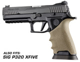 Hogue HandAll Beavertail Grip Sleeve Sig Sauer P320 Black