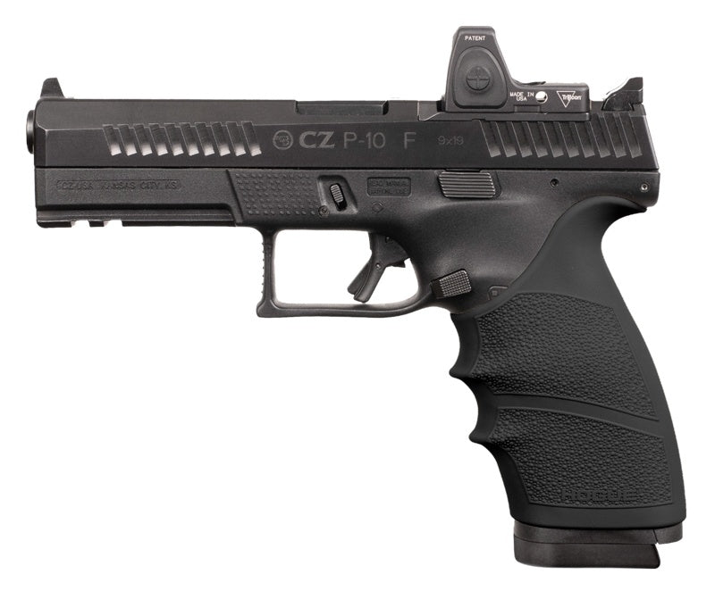 Hogue HandAll Beavertail Grip Sleeve CZ P-10 F Black