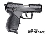 Hogue HandAll Beavertail Grip Sleeve S&W M&P Shield, Ruger LC9 Black