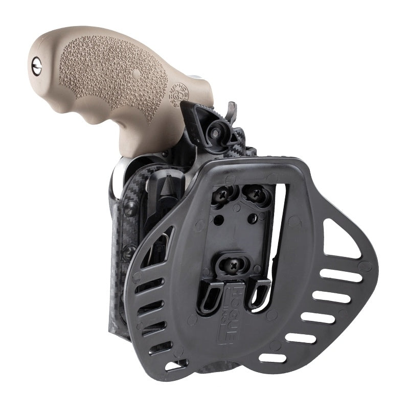 Hogue ARS Stage 1- Carry Holster (Left Hand) for S&W J-Frame - Carbon Fibre Weave
