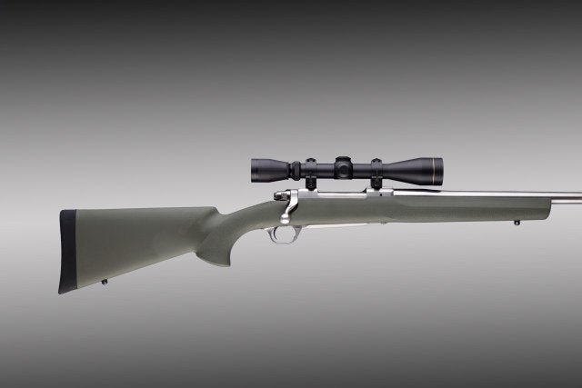 Hogue Ruger 77 MKII Long Action Heavy/Varmint Barrel Full Bed Block Stock OD Green