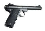 Hogue Ruger MK II / MK III Rubber grip with Finger Grooves Black