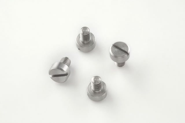 Hogue Grip Screws - Ruger MKII, MKIII and IV - Stainless (x4) Slotted Head