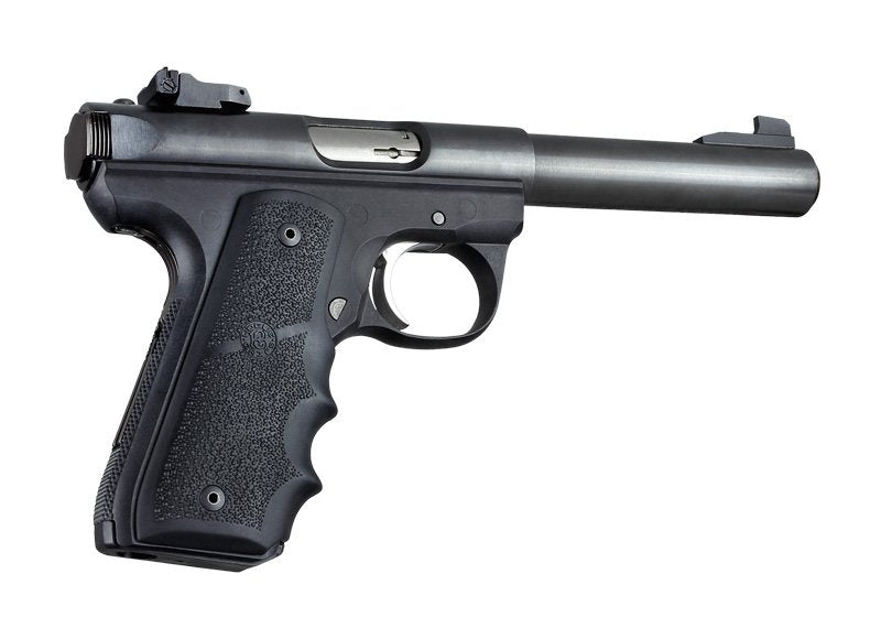 Hogue Ruger 22/45 RP Rubber Grip with Finger Grooves Black