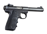 Hogue Ruger 22/45 RP Rubber Grip with Finger Grooves Black