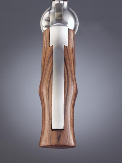 Hogue Ruger Security Six - Smooth - PAU FERRO - w/ Finger Grooves