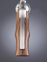 Hogue Ruger Security Six - Smooth - PAU FERRO - w/ Finger Grooves