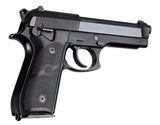 Hogue Taurus PT-99 Rubber Grip Panels Black
