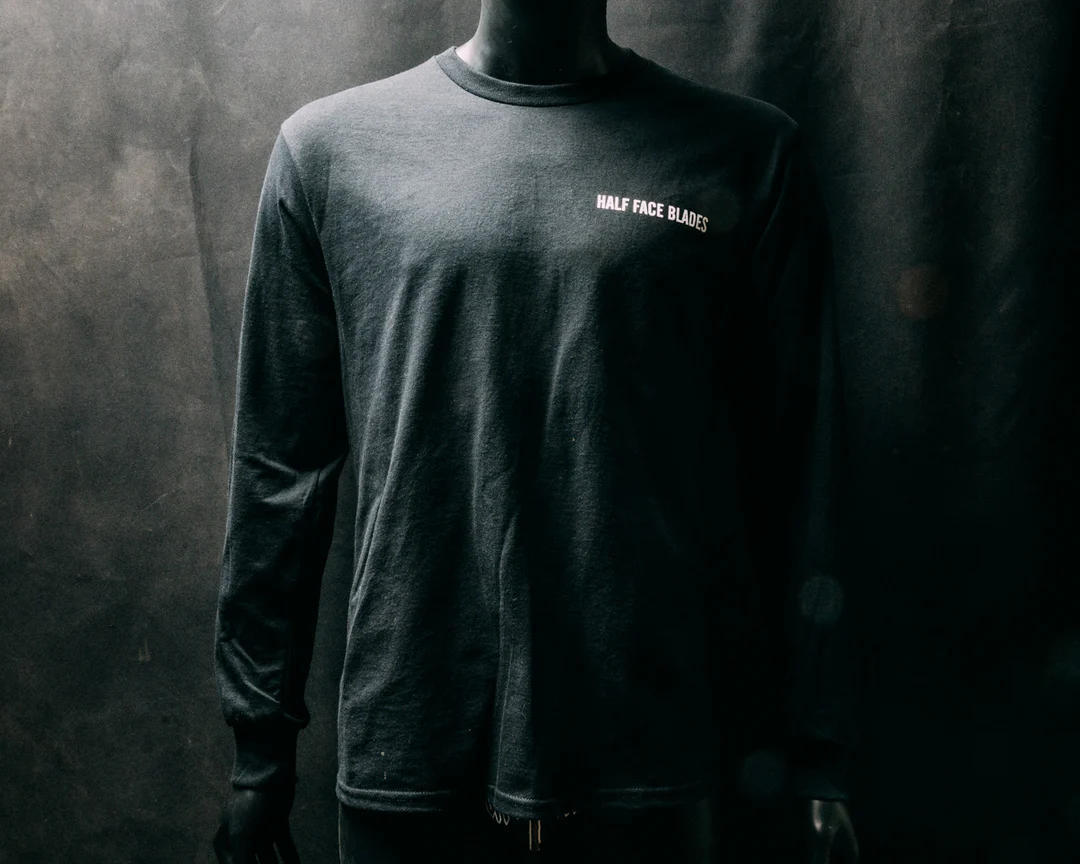 Half Face Blades American Blade Co. Long Sleeve Shirt - M