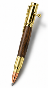 Luxury Bolt Action Rifle Pen - Gold, Walnut