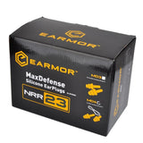 Earmor M04 Silicone Ear Plugs (with Neck Cable) - 100 Pack