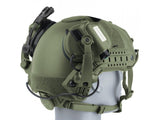 Earmor M16A-TW Rail Mount Kit for Earmor M31/M32 PLUS to for EXFIL Helmet Rails (Team Wendy Helmet) Green