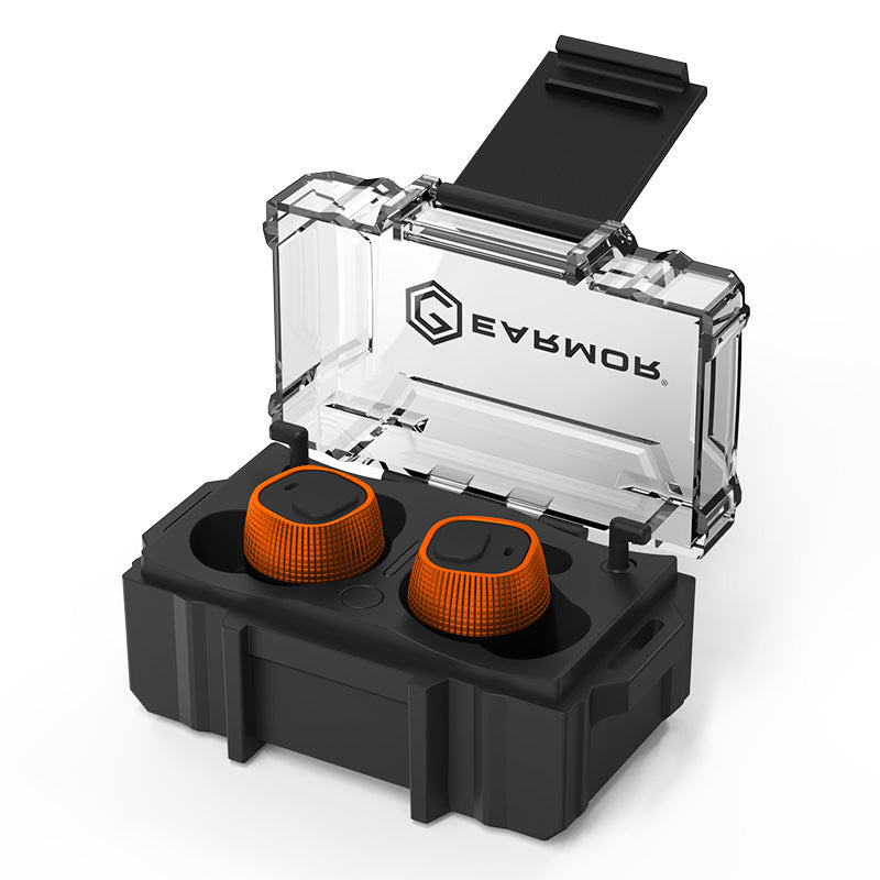 Earmor M20 Electronic Earplugs - Orange