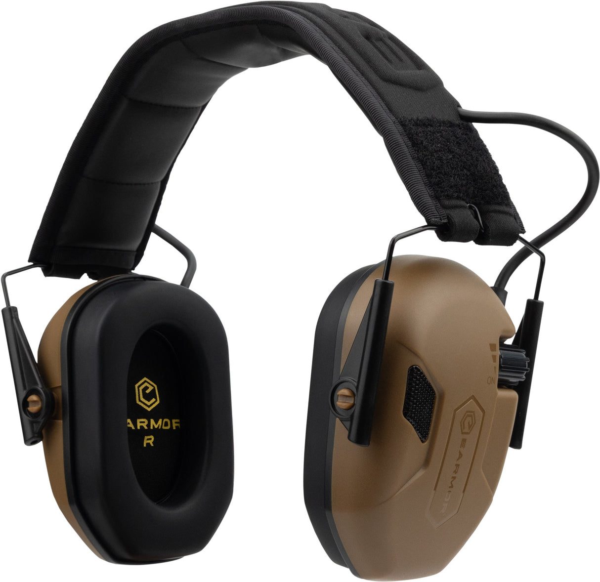 Earmor M300A Electronic Earmuffs - Coyote Brown