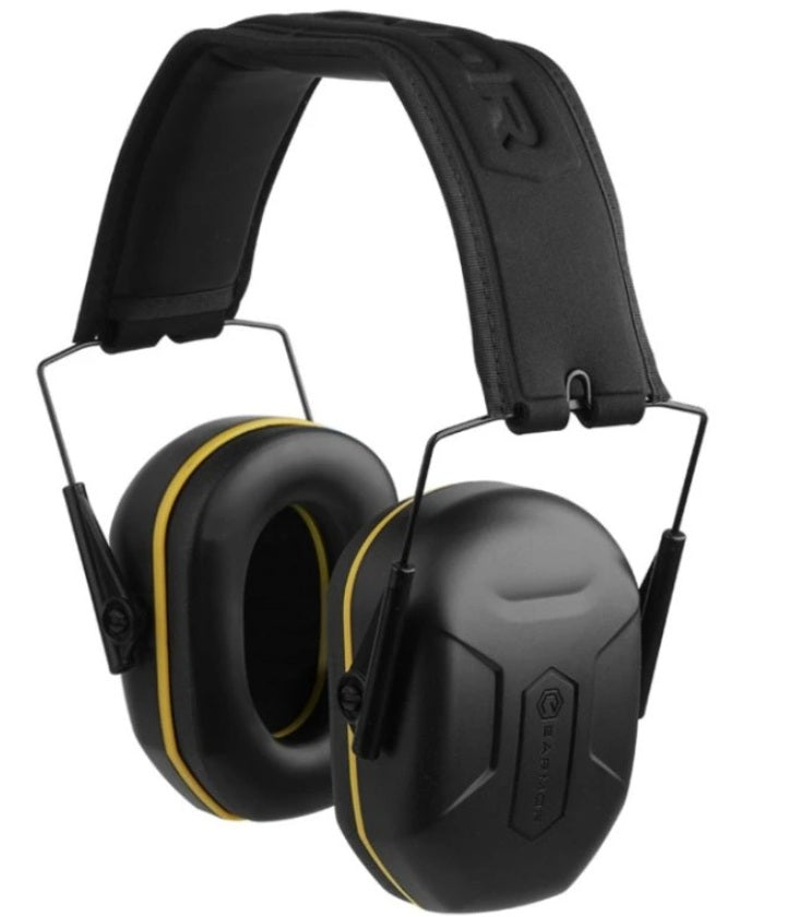Earmor M300L Low Profile Passive Earmuffs - Tactical Black