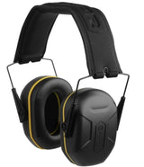 Earmor M300L Low Profile Passive Earmuffs - Tactical Black