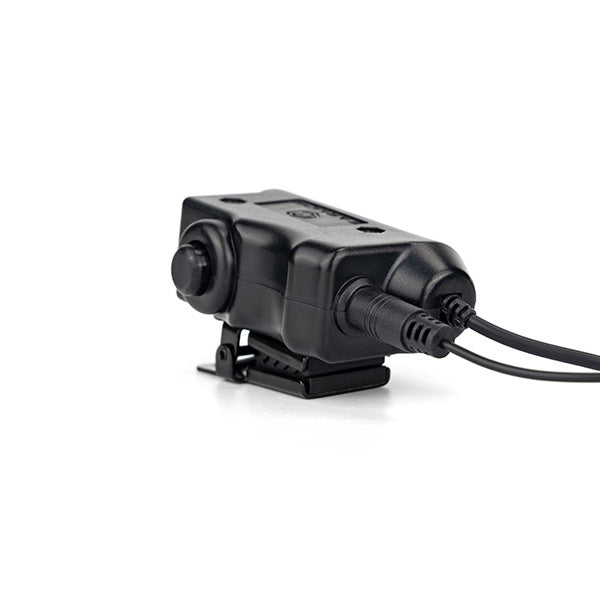 Earmor M52 Tactical PTT (push to talk) with Finger Button - Kenwood