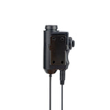 Earmor M52 Tactical PTT (push to talk) with Finger Button - Kenwood
