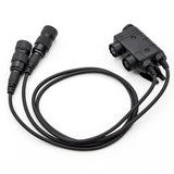 Earmor M56 Tactical Dual-Channel PTT for MIL PRC Radio
