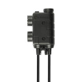 Earmor M56 Tactical Dual-Channel PTT for MIL PRC Radio