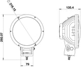 Max-Lume Revolution Remote Spotlight 210mm 30w LED