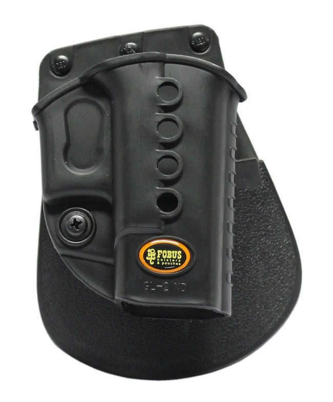 Fobus GL-2 ND Paddle Holster w/ 6900 Double Magazine Holster