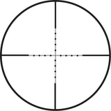 Pecar Optics White Carbon 3-12x40 Rifle Scope Mil-Dot