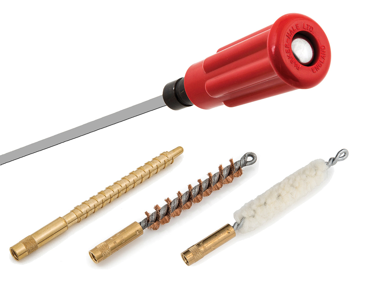 Parker Hale .22cal Package inc Handgun Cleaning Rod, Bronze Brush, Mop and Jag