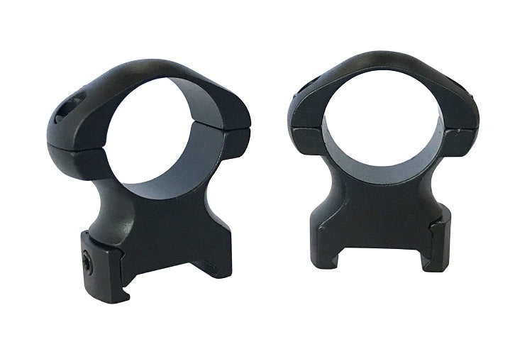Pecar Optics 1in Scope Rings High Weaver Style Steel