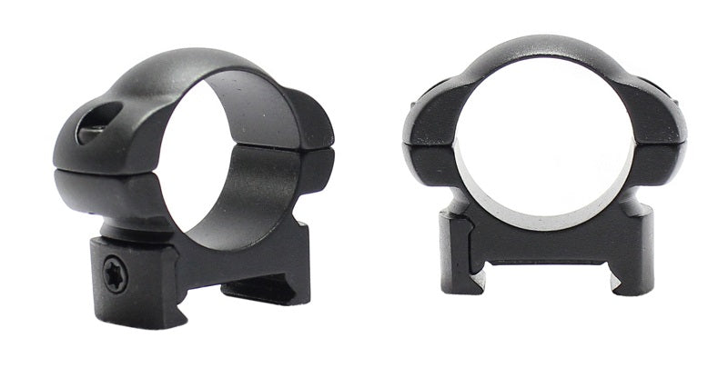 Pecar Optics 1in Scope Rings Low Weaver Style Steel