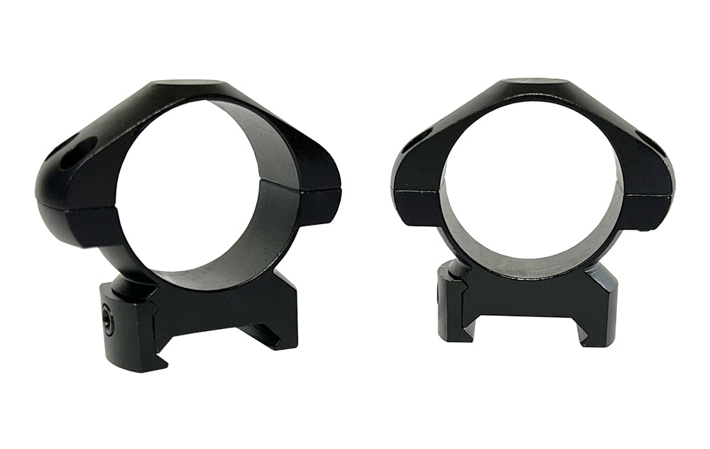 Pecar Optics 30mm Scope Rings Medium Weaver Style Steel