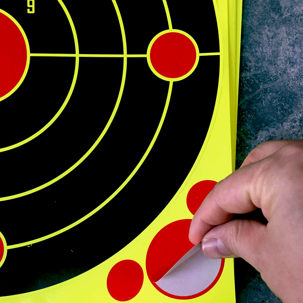 Pro-Tactical Adhesive Splatter Target 12in - 10 Pack