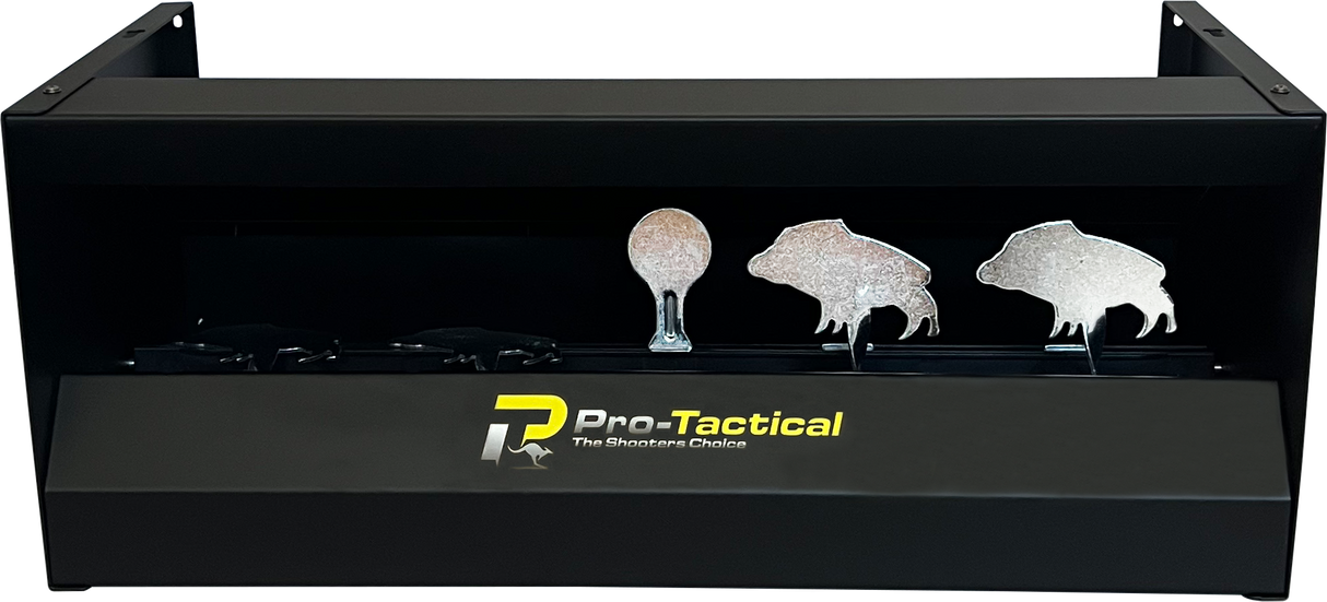Pro-Tactical Knockdown Resetting Target - 4 Pigs