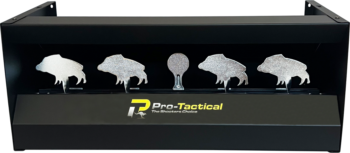 Pro-Tactical Knockdown Resetting Target - 4 Pigs