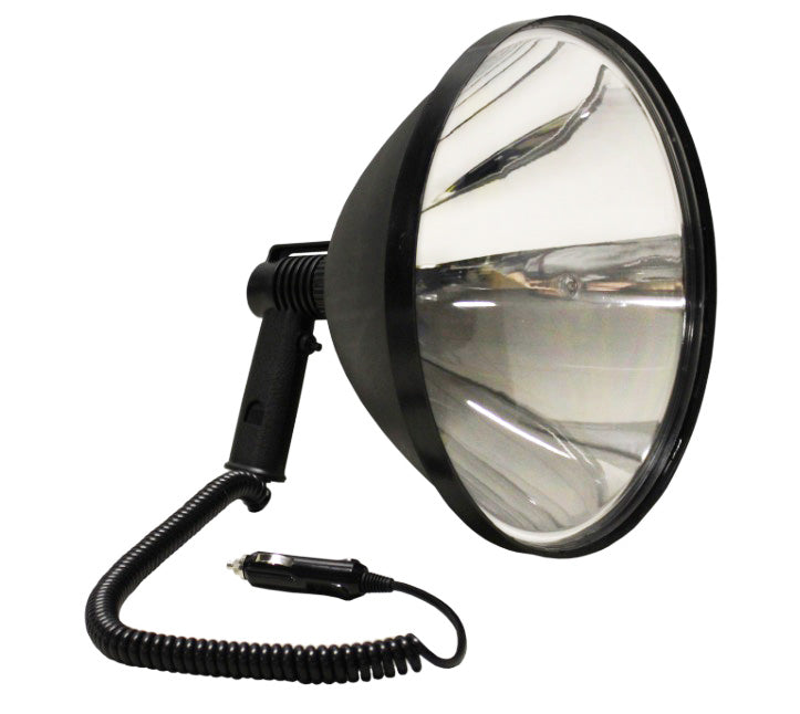 Pro-Tactical Hand Held Spotlight 300mm Halogen 100W Cig Plug