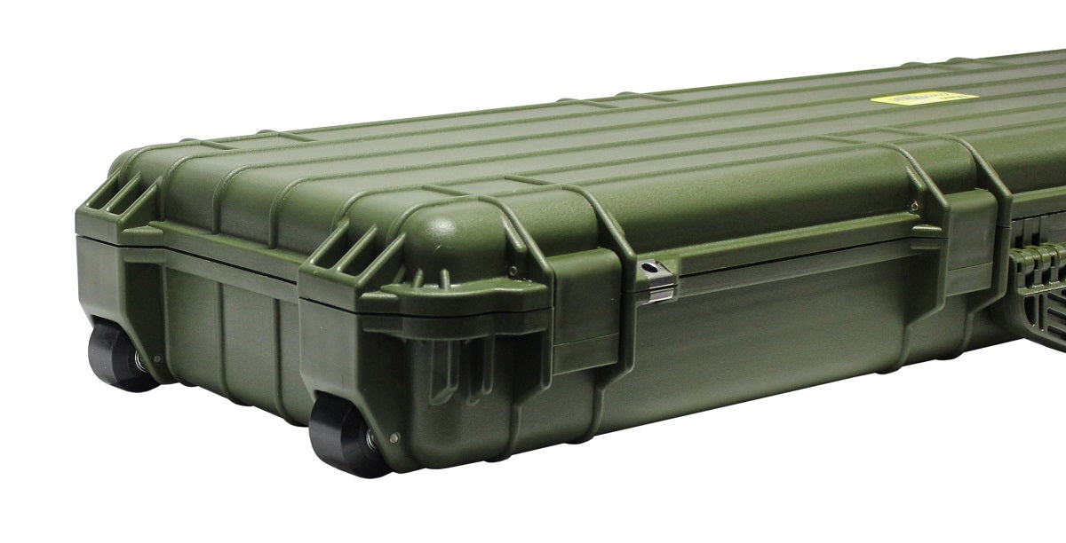 Pro-Tactical Cyclone Double Rifle Hard Case - 53in Green