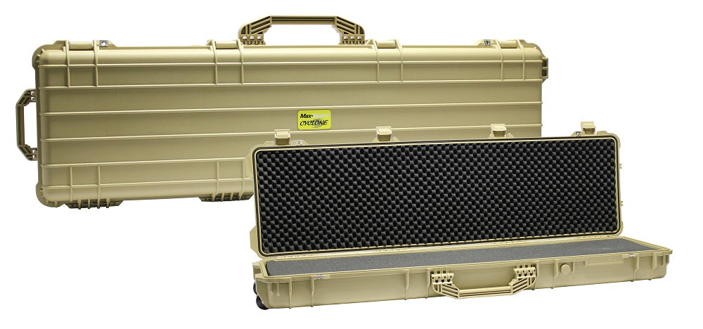 Pro-Tactical Cyclone Double Rifle Hard Case - 53in Tan