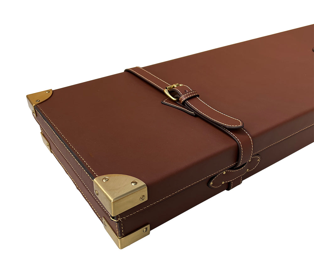 Pro-Tactical Big Game Leather and Oak Rifle Hard Case