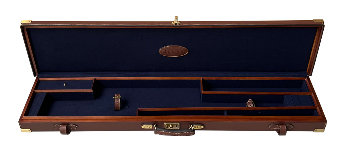 Pro-Tactical Big Game Leather and Oak Rifle Hard Case