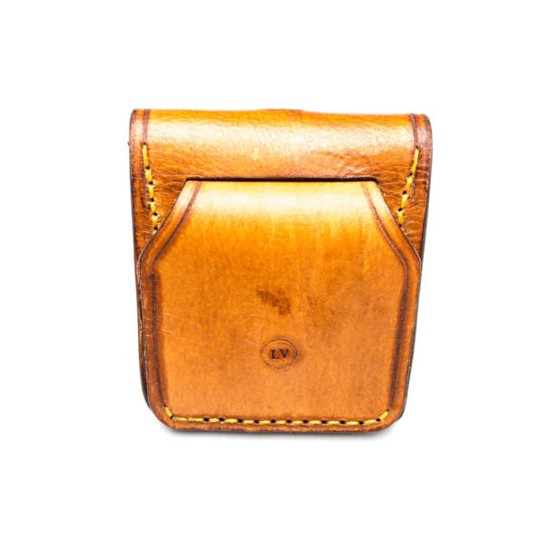 Rigby Closed 5 Round Leather Bullet Pouch - Euro