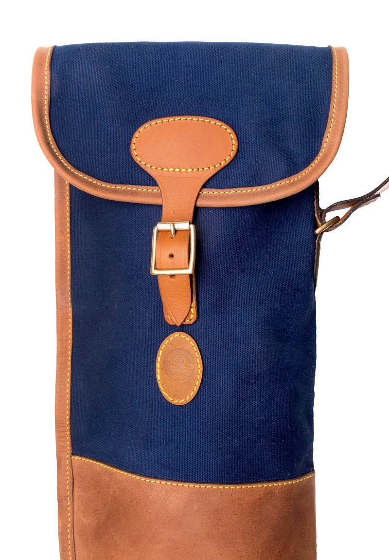 Rigby Canvas Unlined Rifle Slip - Rigby Blue