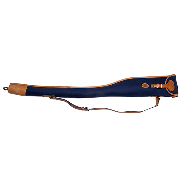 Rigby Canvas Unlined Shotgun Slip - Rigby Blue