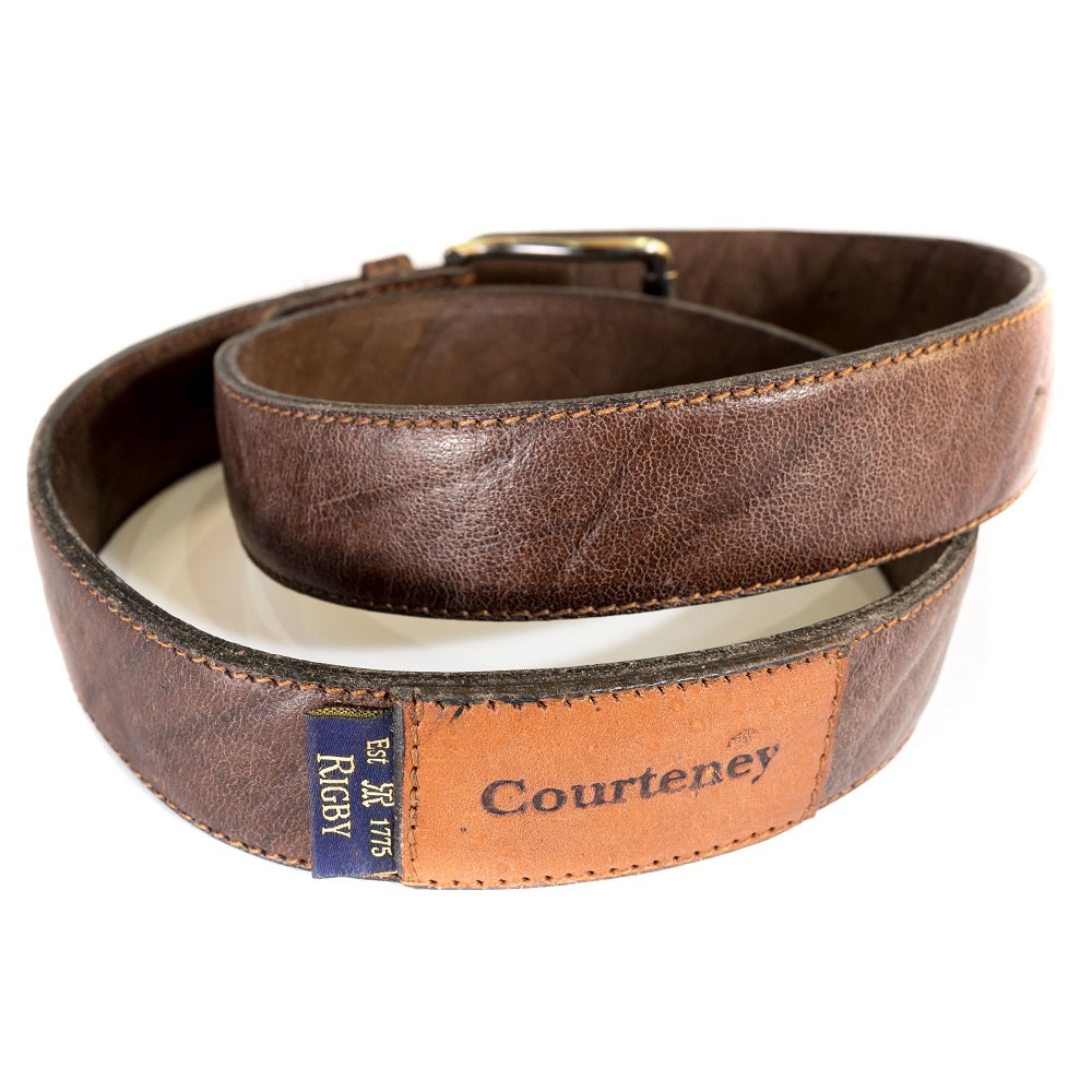 Rigby Courteney Leather Belt 34"