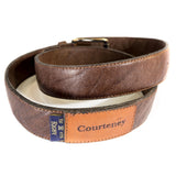 Rigby Courteney Leather Belt 34"
