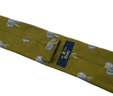 Rigby Tusker Elephant Tie Green