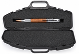 Luxury Bolt Action Rifle Pen - Chrome, Maple Wood