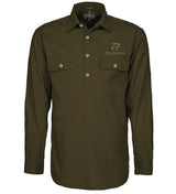 Pro-Tactical Pilbara Long Sleeve Hunting Shirt Olive - Small