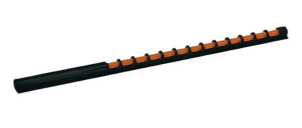 Ruby Fibre Optic Adhesive Shotgun Sight - Orange - 120mm